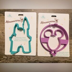 Disney Mouseware Cinderella Castle and Mickey Mouse balloon pancake mold